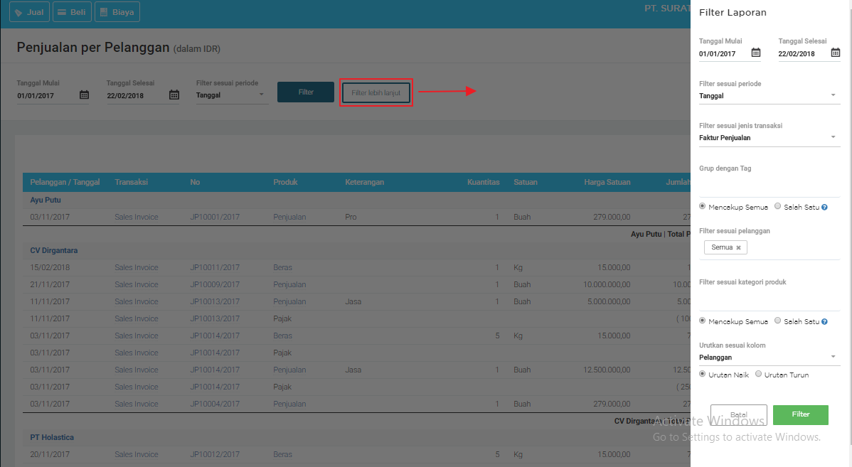 Panduan Software Akutansi Online Jurnal