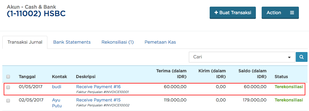 Panduan  Software Akutansi Online  Jurnal