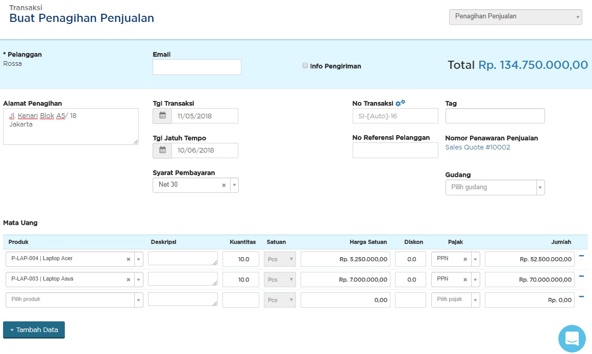 Panduan | Software Akutansi Online | Jurnal