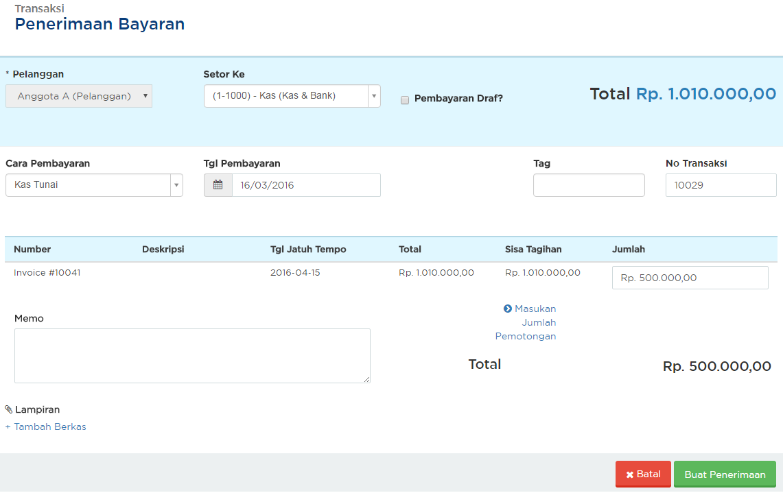Panduan | Software Akutansi Online | Jurnal